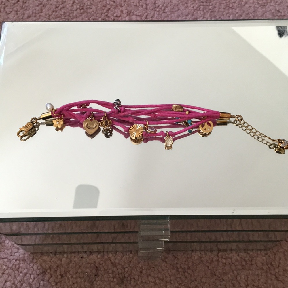 Juicy couture charm bracelet